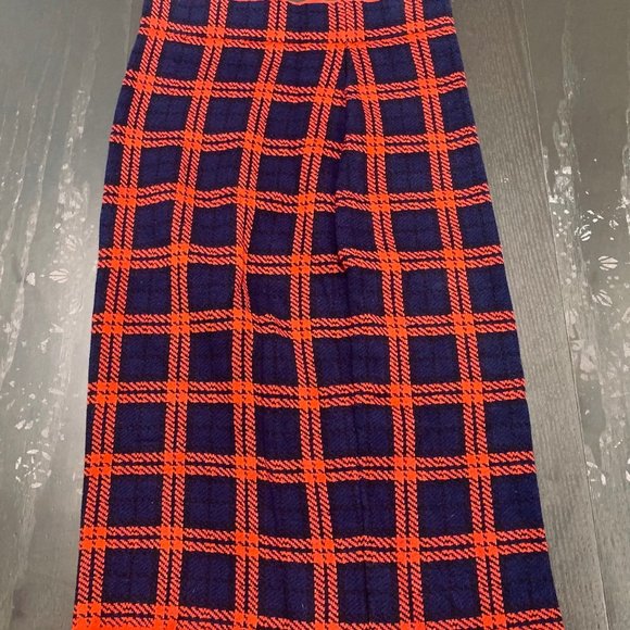 Checkered Pencil Skirt - Picture 1 of 2
